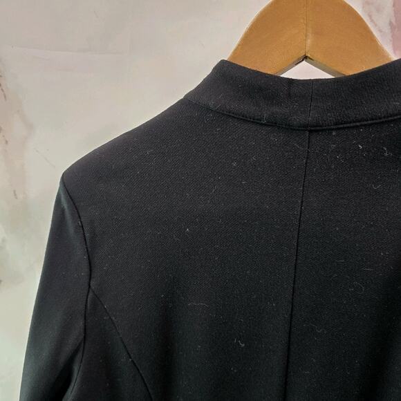 Cabi Blazer Womens 8 Medium Black Jacket Turner Knit Unstructured 3026 - Picture 6 of 12